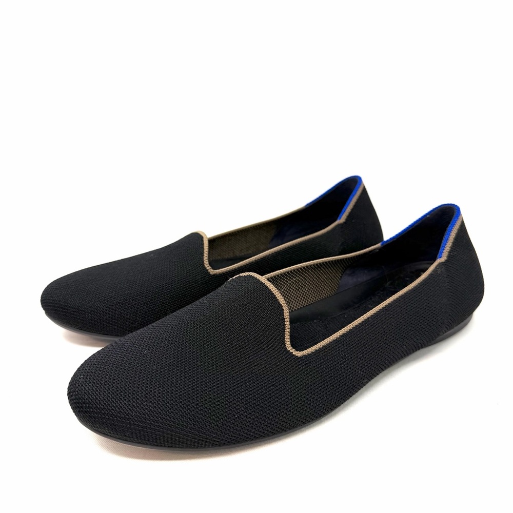 Rothy's The Lounge Loafers In Black Sz 10.5